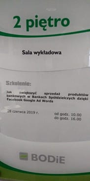 BODiE Poznań Jak zwiększyć sprzedaż produktów bankowych w Bankach Spółdzielczych dzięki Facebook Ads i Google Ads Servus Comp Kraków (1)